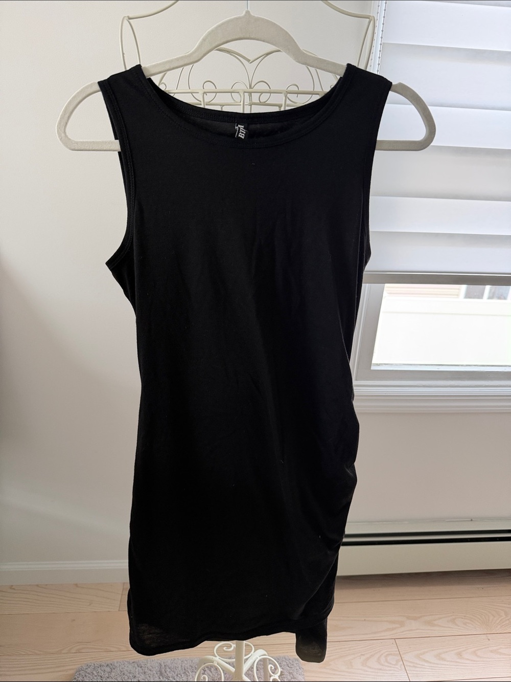 BTFBM Black Sleeveless Bodycon Dress - Women's Classic Tank Dress